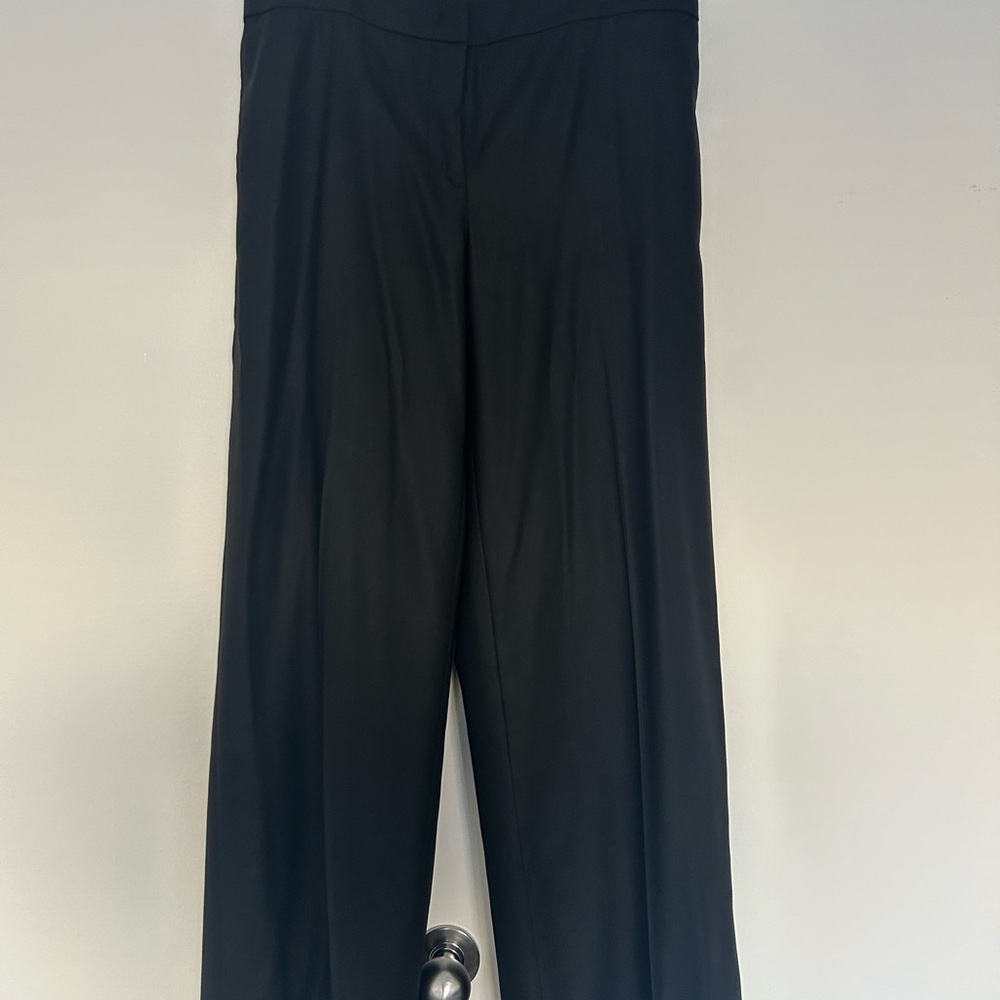 RED Valentino Black Wide-Leg Pants